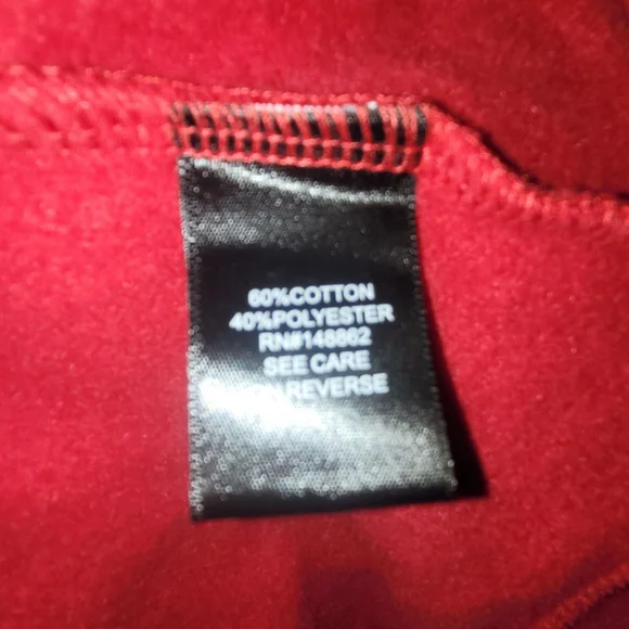 Women's Torrid Naughty & Nice Christmas Sweatshirt Plus 1X Red Multicolor - Picture 6 of 6